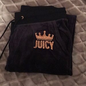 Juicy couture velour pants